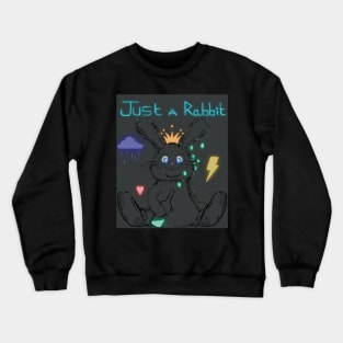 glowing rabbit Crewneck Sweatshirt